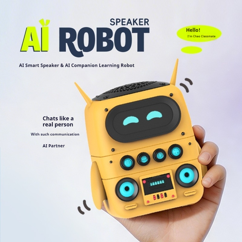 Kids Home Education - AI Slimme Robot Speaker AI Groot