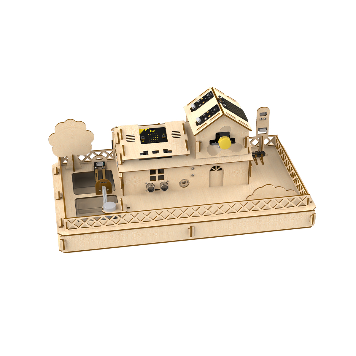 Kids Education Program - Hiwonder IoT Smart House Kit met