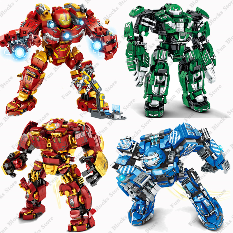 Kids Education Movies - Marvel Model Superhelden IRON Hulkbuster War