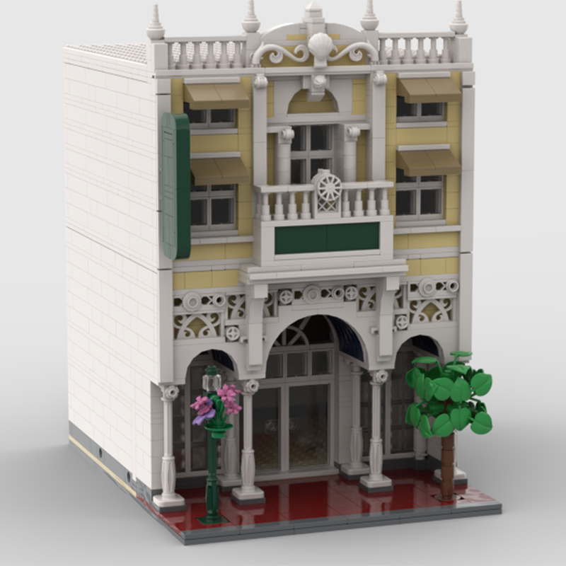 Kingdom Kids Education - 1463pcs MOC Magic Kingdom Arcade Disneieny