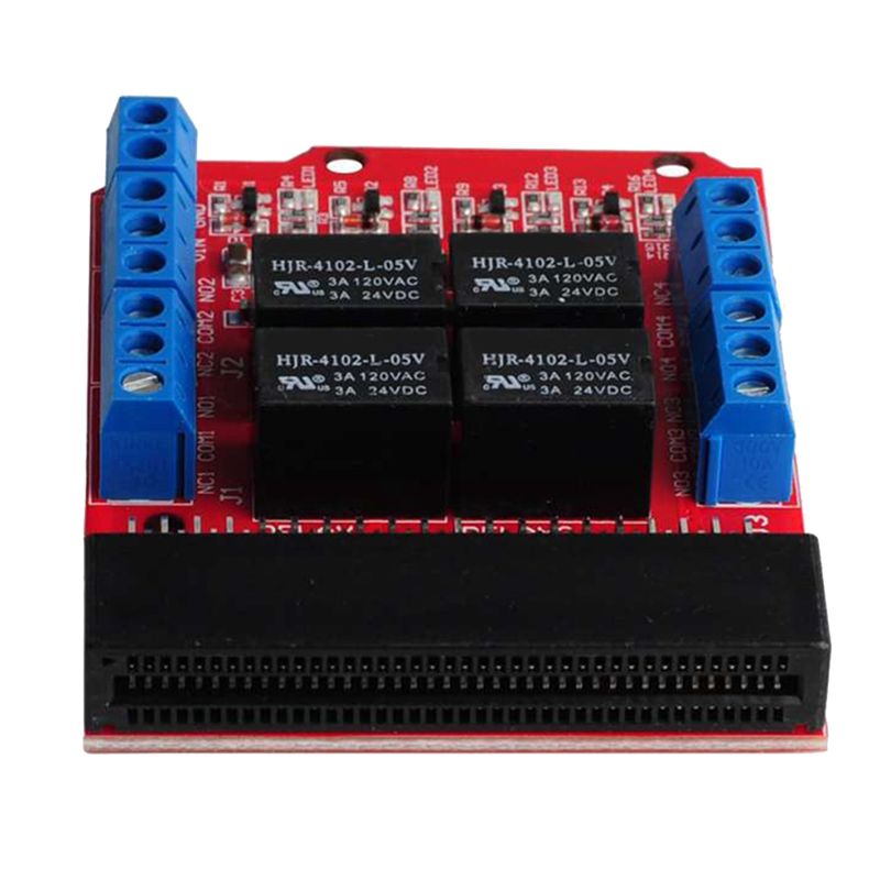 Kids Education Channel - A40I Microbit 4-kanaals relaismodule Shield 5V