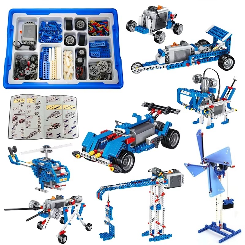 Kids Education Program - Educatieve STEM bouwstenenset met multi-technologie programmeringsfunctie