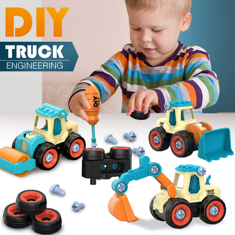 Kids Education Tools - Moer demontage Laden Lossen Techniek Vrachtwagen