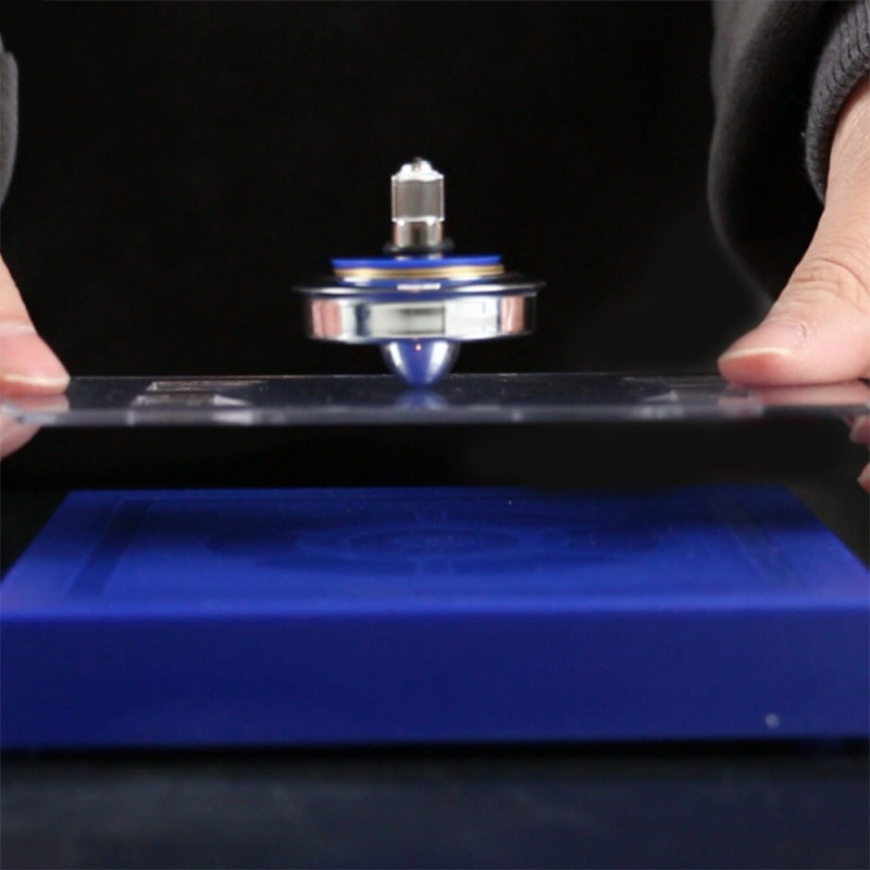 Kids Education Tools - Magnetische levitatie-gyroscoop Speelgoed Opgeschort vliegende schotel