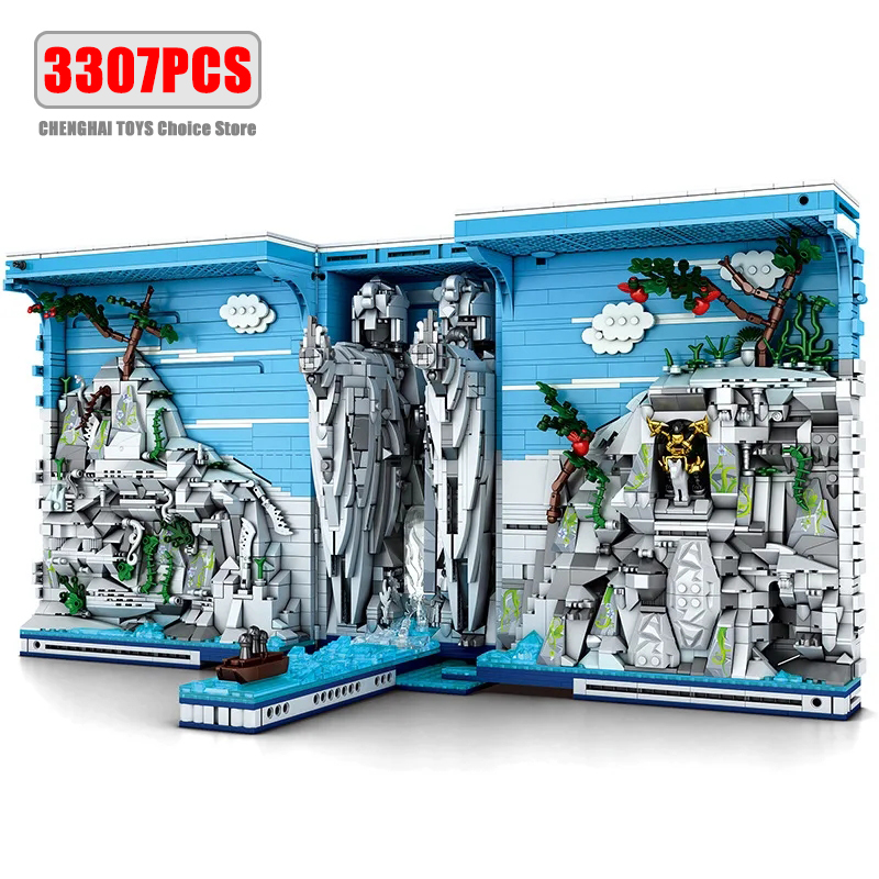 Kingdom Kids Education - 3307PCS Egypte Koninkrijk Boekensteun Bouwstenen God
