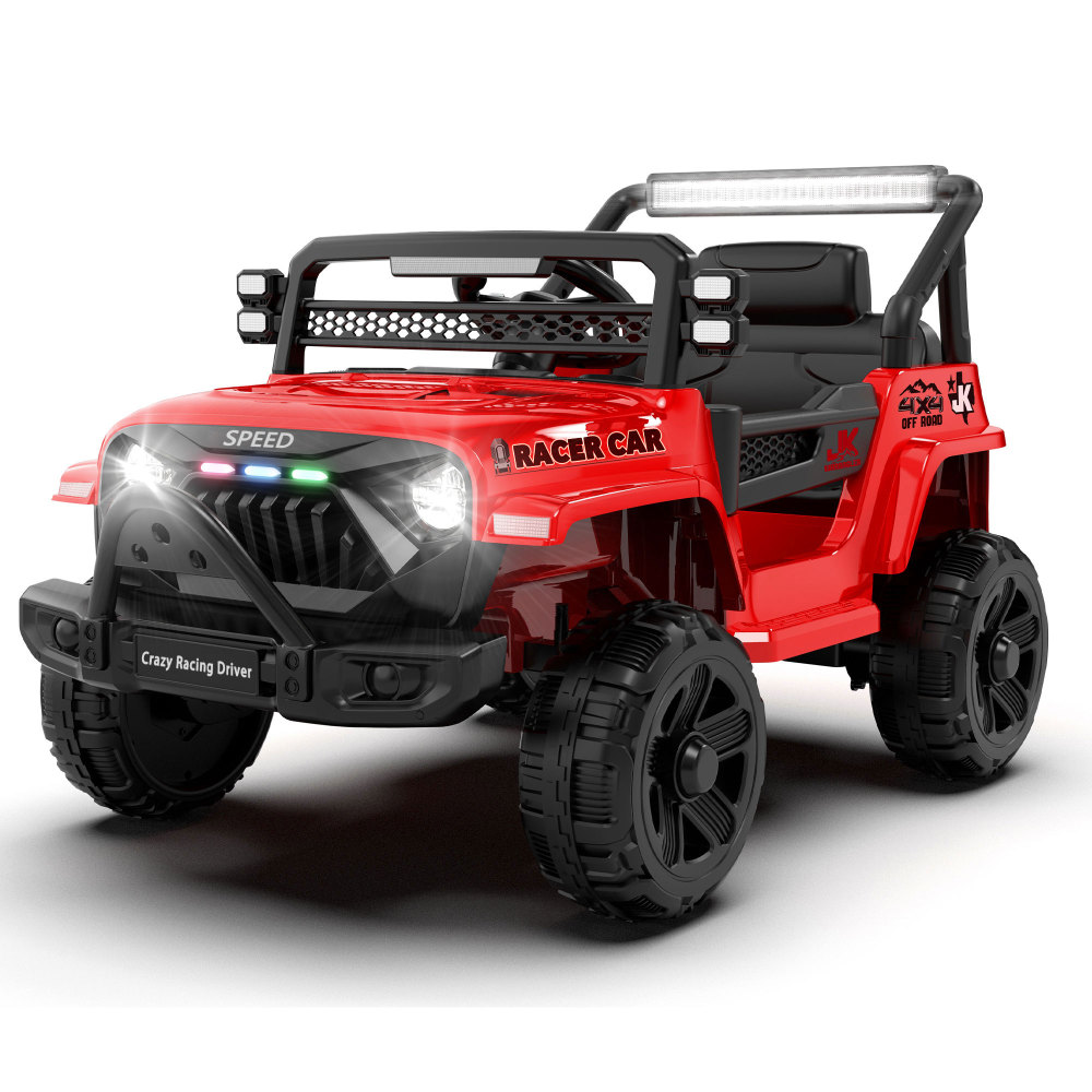 Kids Education Yes - 12V Elektrische Kinderauto met Ouderbediening, 2WD,