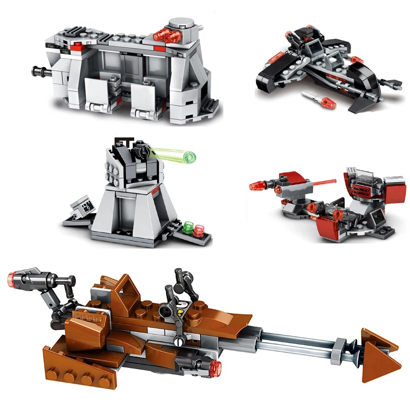 Kingdom Kids Education - MOC X Fighter Bouwstenen Kit Bricks