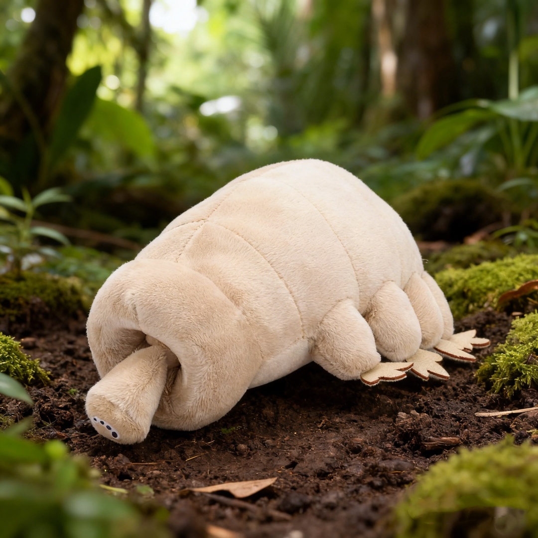 Kids Education Movies - Waterbeer Tardigrade knuffel Zachte Tardigrade poppen