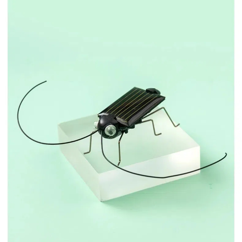Kingdom Kids Education - Zonne-energie sprinkhaan sprinkhaan speelgoed bewegend insect