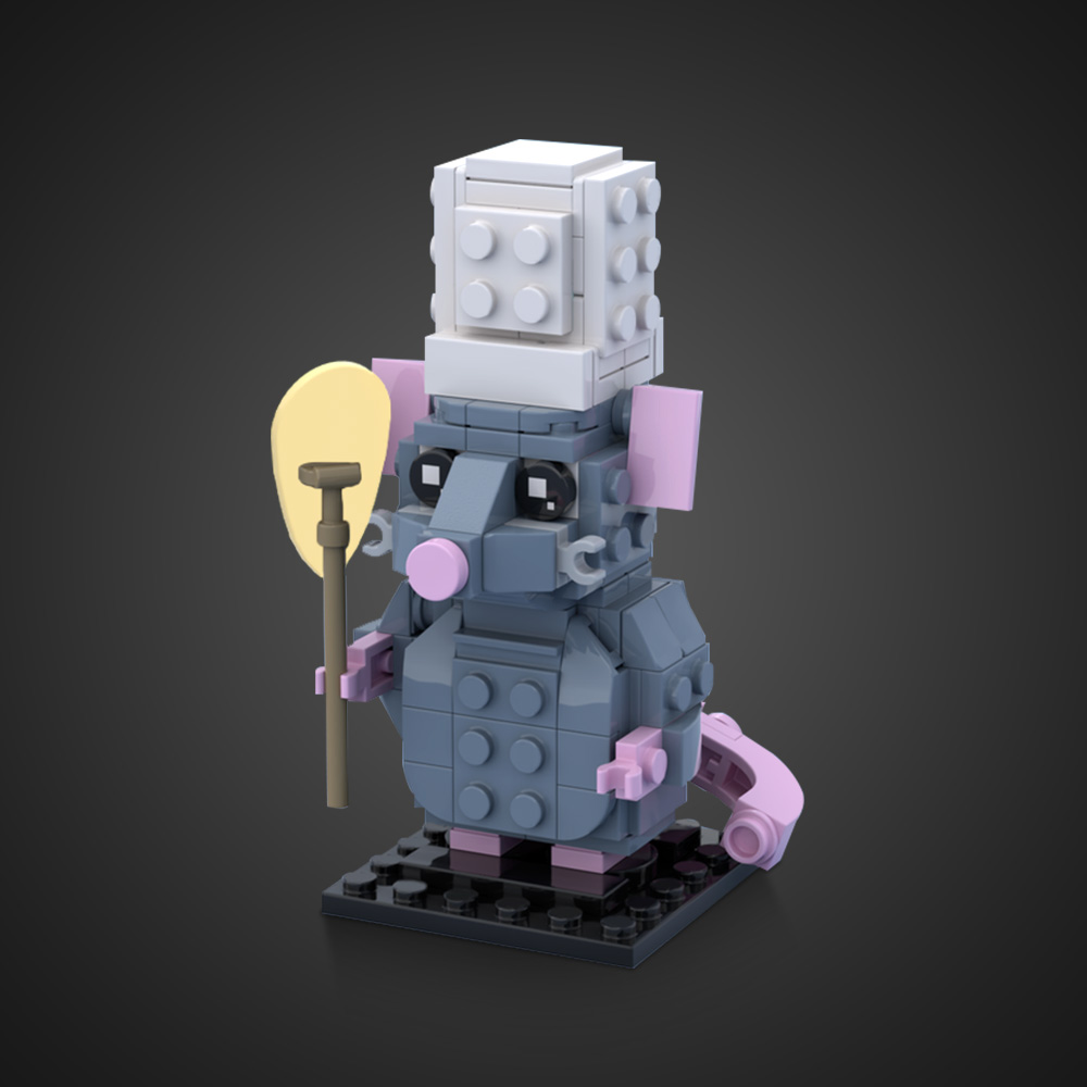 MOC Remy De Rat Bricks Film Re - Kids Education Movies recensie en prijs