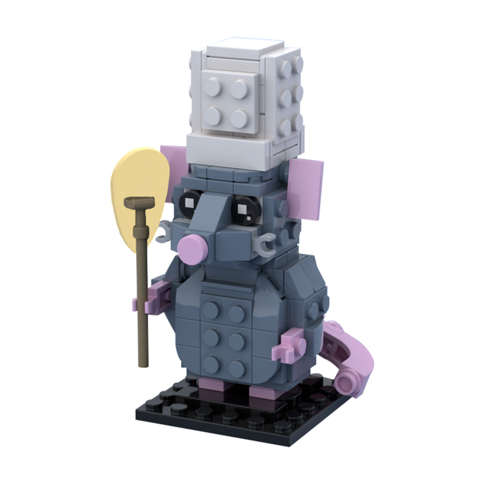 MOC Remy De Rat Bricks Film Re - Kids Education Movies recensie en prijs