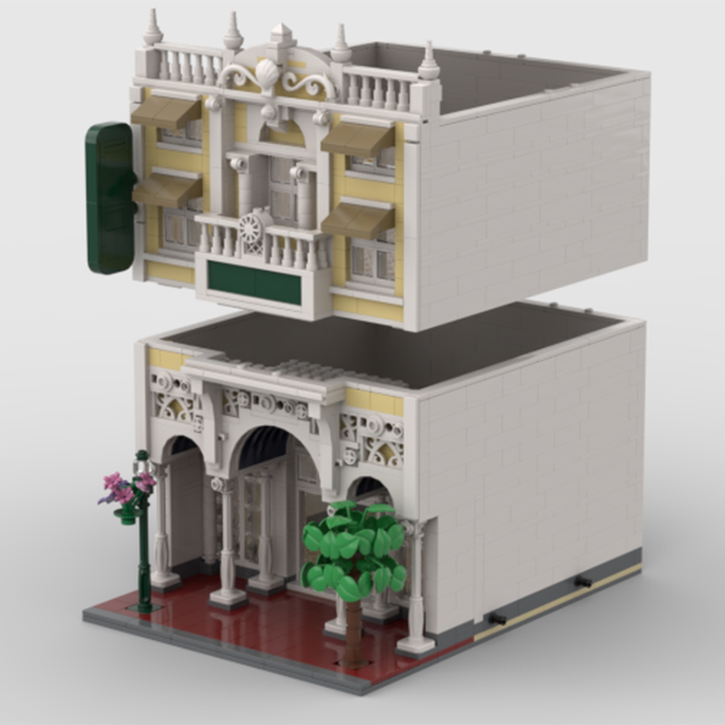 1463pcs MOC Magic Kingdom Arca - Kingdom Kids Education recensie en prijs
