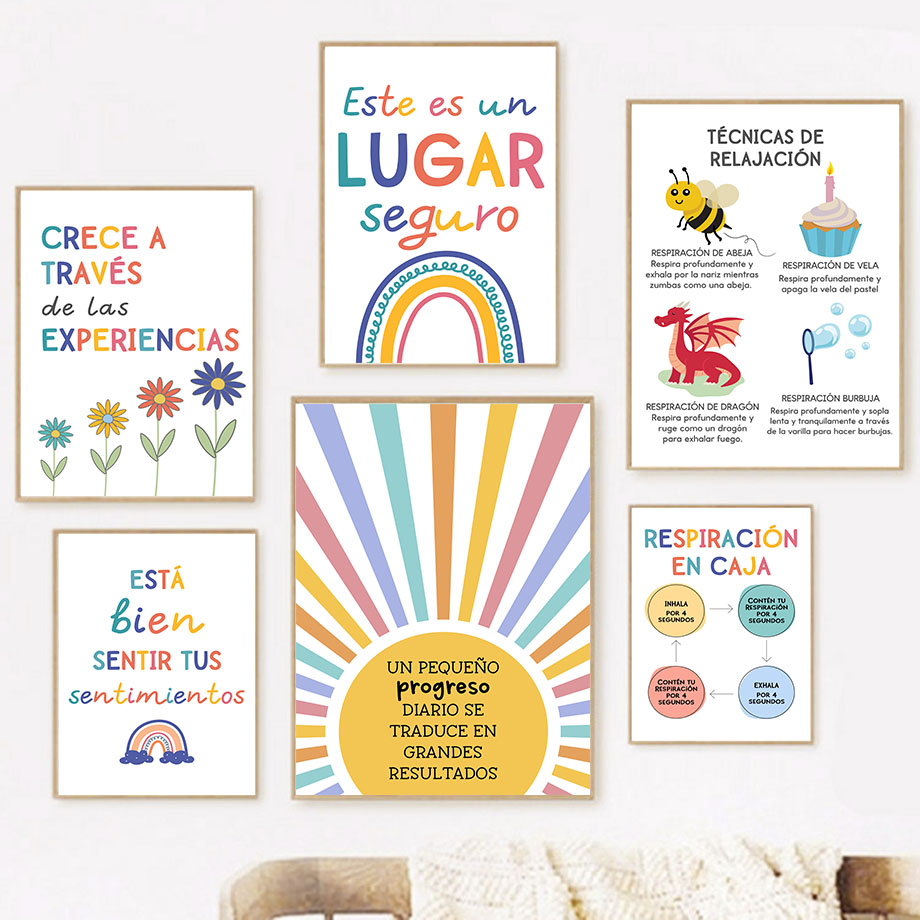Spaanse Onderwijs Motto Regenb - Kids Education Yes recensie en prijs