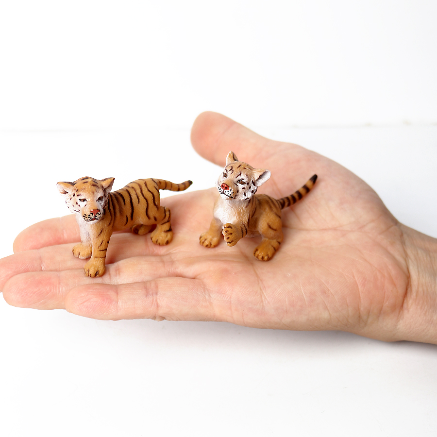 Echte wilde dierenfiguren: wit - Kingdom Kids Education recensie en prijs
