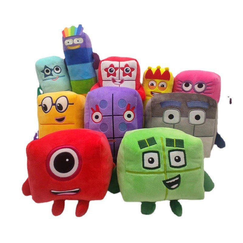 10 stuks Cartoon nummer Pluche - Kids Education Movies recensie en prijs
