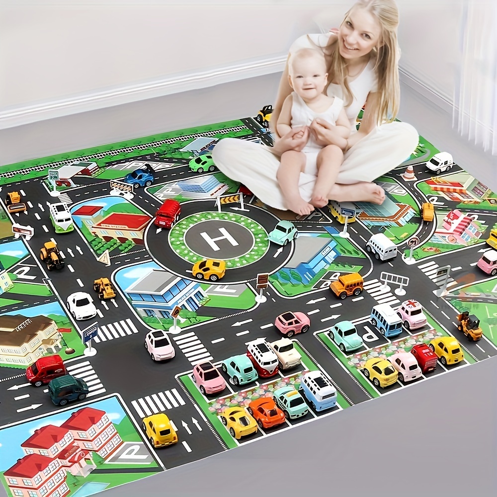 1pc, stadsverkeersspeelkleed,  - Kids Education Tools recensie en prijs