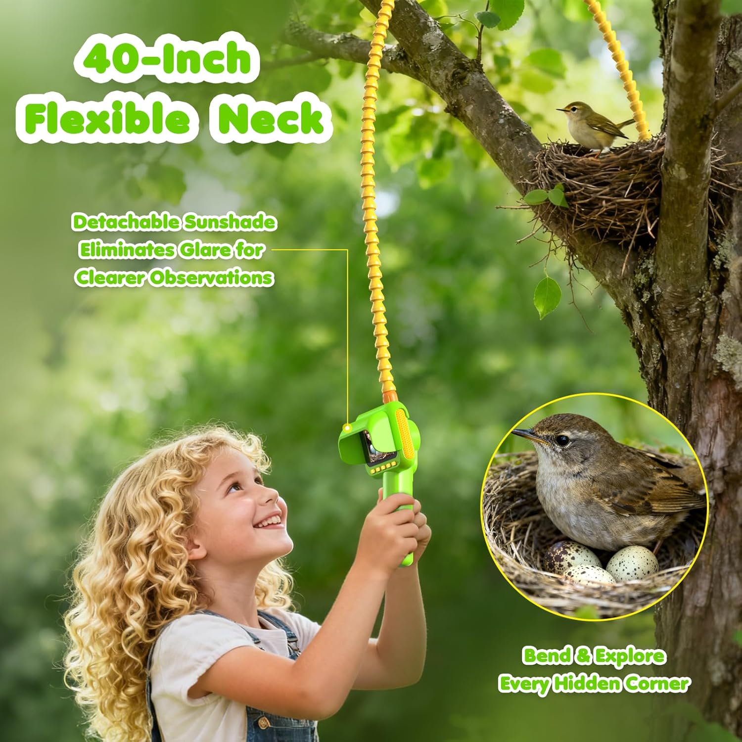 Endoscoop voor kinderen, bores - Kids Education Yes recensie en prijs