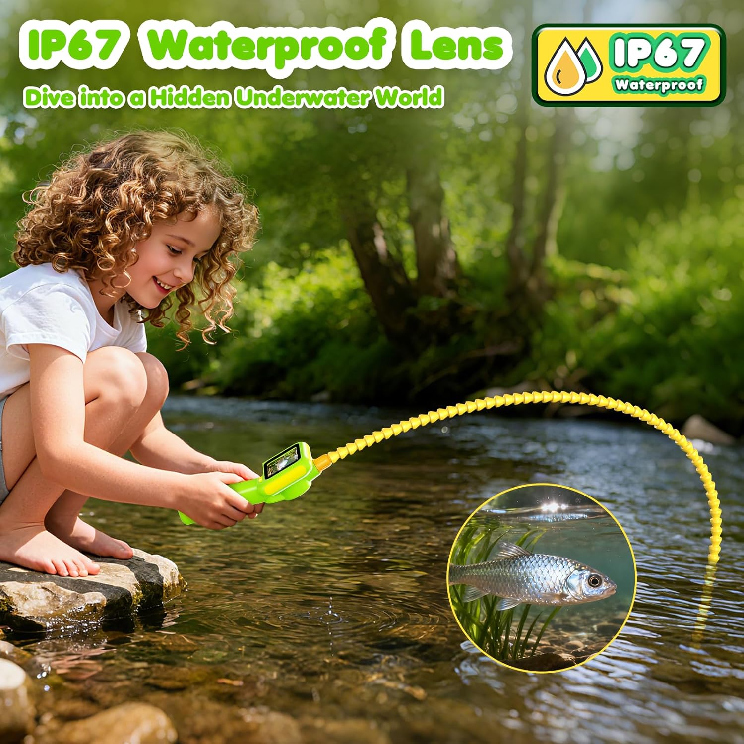 Endoscoop voor kinderen, bores - Kids Education Yes recensie en prijs