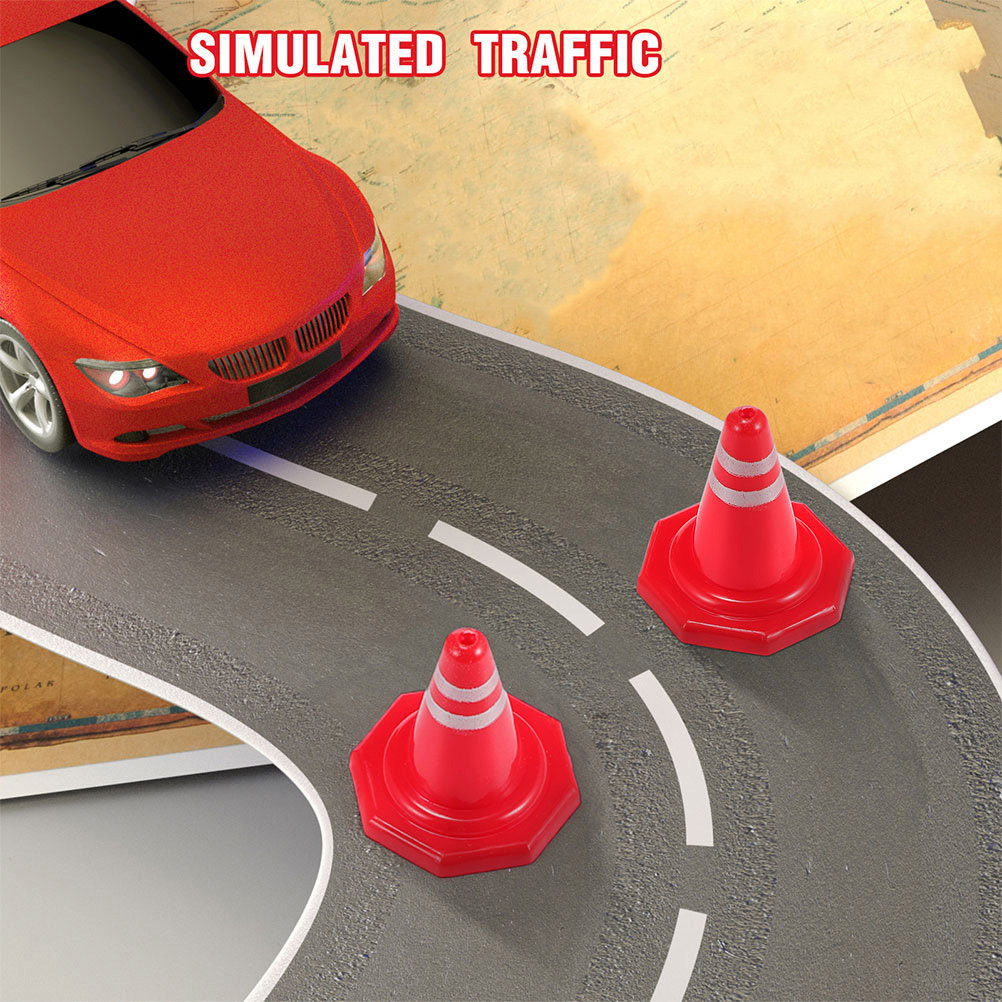 24 stuks mini-verkeerskegels,  - Kids Education In Us recensie en prijs