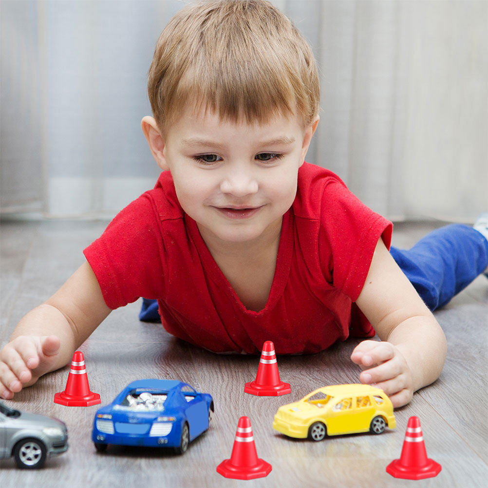 24 stuks mini-verkeerskegels,  - Kids Education In Us recensie en prijs