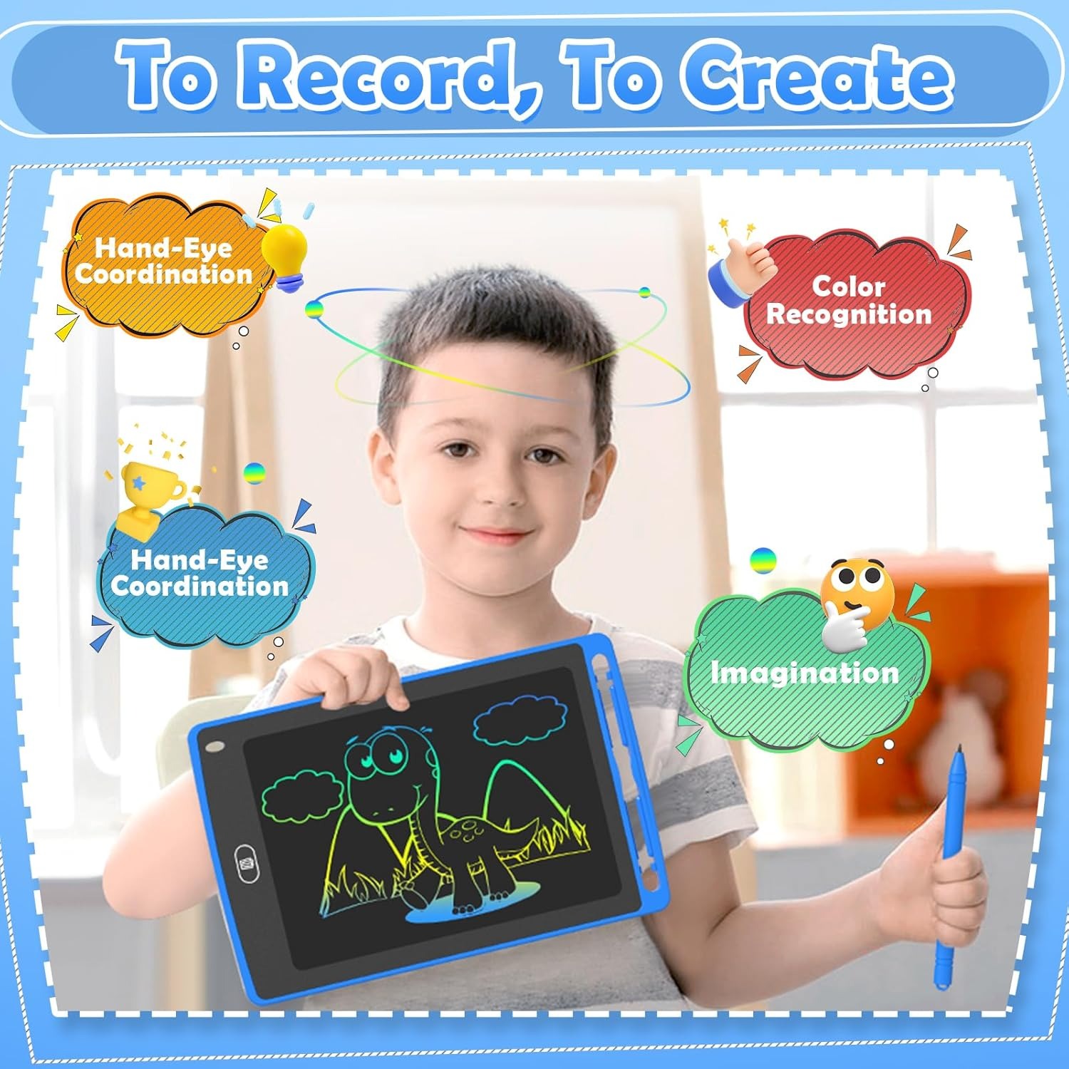 Pack LCD-schrijftablet voor ki - Kids Education Yes recensie en prijs